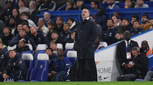 Ange Postecoglou, treinador do Tottenham. Foto: Getty