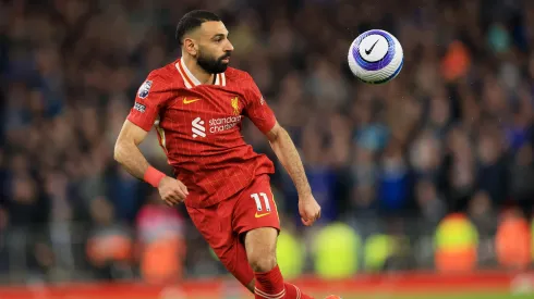 Mohamed Salah continuará a defender as cores do Liverpool. Foto: Getty