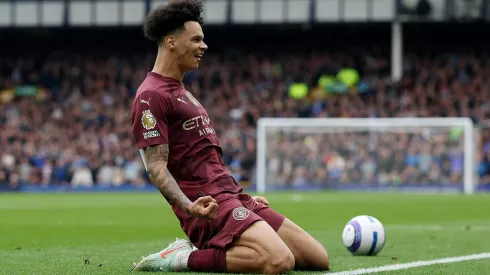 Nico O'Reilly marcou na vitória do Manchester City. Foto: Getty Images
