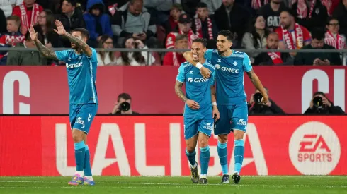 Antony festeja golo pelo Real Betis. Foto: Getty Images