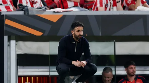 Ruben Amorim, treinador do Manchester United. Foto: Getty Images