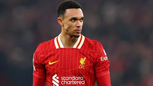 Trent Alexander-Arnold de saída do Liverpool. Foto: Getty Images