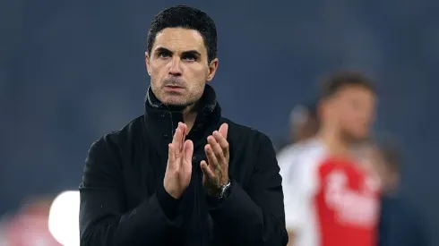 Mikel Arteta analisou a eliminação do Arsenal para o PSG. Foto: Getty Images