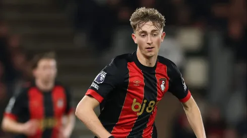 Dean Huijsen teve ascensão meteórica no Bournemouth. Foto: Richard Heathcote/Getty Images