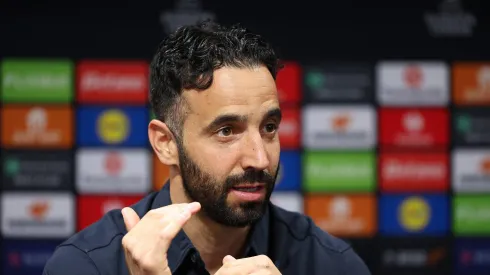 Ruben Amorim, treinador do Manchester United. Foto: Getty Images