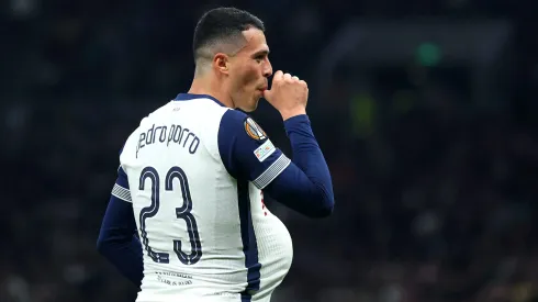 Pedro Porro fez a antevisão da final da Europa League, entre Tottenham e Manchester United. Foto: Getty