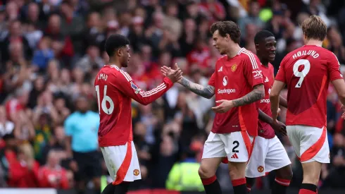 Manchester United vence Aston Villa. Foto: Getty Images