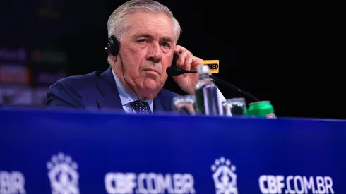 Carlo Ancelotti, o novo selecionador do Brasil. Foto: Getty