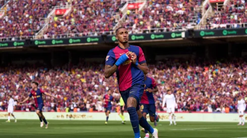 Raphinha, jogador do Barcelona. Foto: Getty Images