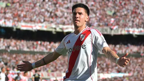 Franco Mastantuono já assinou pelo Real Madrid. Foto: Marcelo Endelli/Getty Images