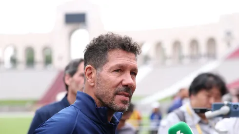 Diego Simeone, treinador do Atlético Madrid. Foto: Getty Images