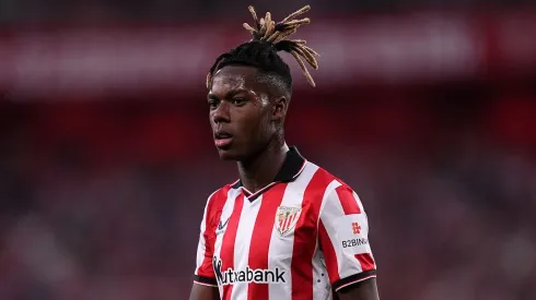 Nico Williams continua sondado pelo Barcelona. Foto: Getty Images