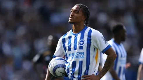 João Pedro, do Brighton, na mira do Chelsea. Foto: Charlie Crowhurst/Getty Images