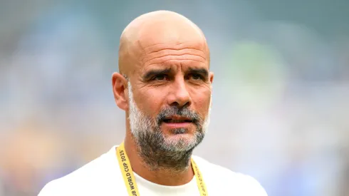 Pep Guardiola, treinador do Manchester City. Foto: Getty Images