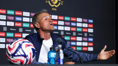 Luis Enrique, do PSG, nada satisfeito com as condições no mundial de Clubes. Foto: Buda Mendes/Getty Images
