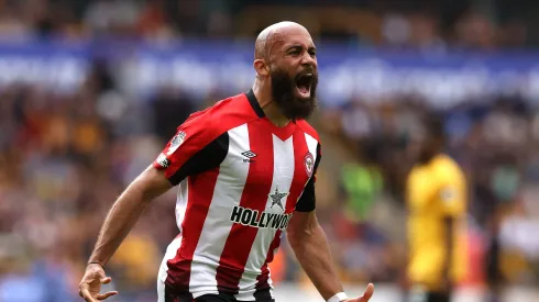 Bryan Mbeumo interessa ao Manchester United. Foto: David Rogers/Getty Images