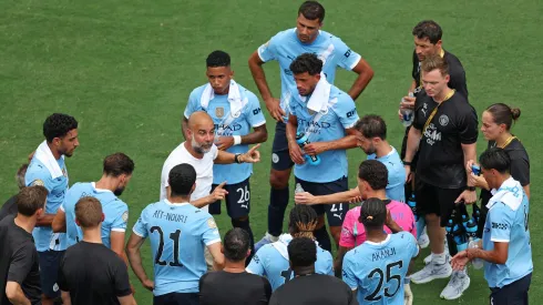 Pep Guardiola, treinador do Manchester City. Foto: Getty Images