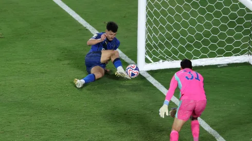 O momento em que Marcos Leonardo bisou e decidiu o Manchester City x Al-Hilal. Foto: Getty