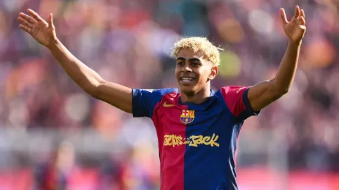 Lamine Yamal, extremo do Barcelona vai assumir a camisola 10. Foto: Getty Images