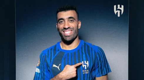 Abderrazak Hamdallah é reforço do Al Hilal. Foto: Al Hilal Saudi FC