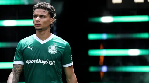 Richard Ríos, do Palmeiras, está a ser desejado pela Roma. Foto: Getty Images