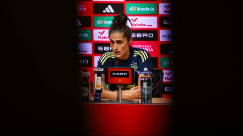 Montsé Tomé fez a antevisão do Espanha x Suíça. Foto: Getty