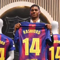 Inglês Marcus Rashford finalmente apresentado como reforço do Barcelona, apesar de não poder ainda ser inscrito