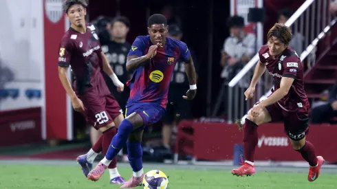 Marcus Rashford na estreia pelo Barcelona. Foto: Getty Images