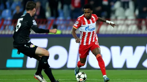 Milson, avançado do Estrela Vermelha. Foto: Getty Images