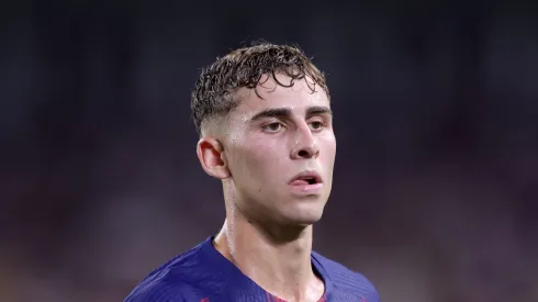 Fermín López, jogador do Barcelona. Foto: Getty Images