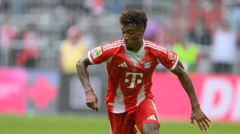 Kingsley Coman em ação pelo Bayern. Foto: Christian Kaspar-Bartke/Getty Images