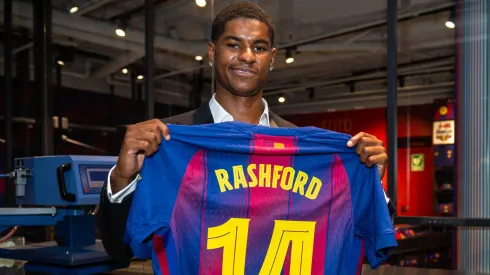 Marcus Rashford é a grande contratação do Barcelona. Foto: FC Barcelona
