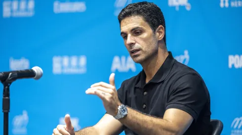 Mikel Arteta, treinador do Arsenal. Foto: Getty