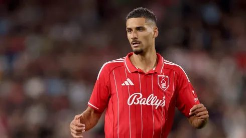 David Carmo com a camisola do Nottingham Forest. Foto: Carl Recine/Getty Images