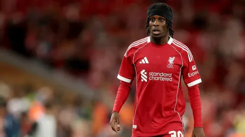 Jeremie Frimpong, lateral-direito do Liverpool. Foto: Getty Images