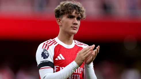 Max Dowman, prodígio do Arsenal. Foto: Getty Images