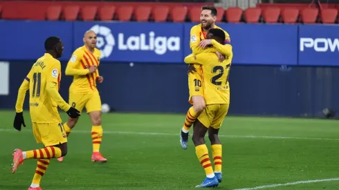 C.A. Osasuna v FC Barcelona - La Liga Santander