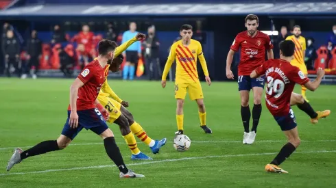 C.A. Osasuna v FC Barcelona - La Liga Santander