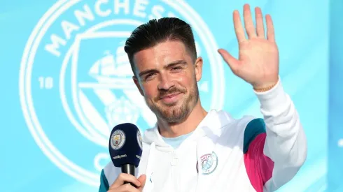 Manchester City Unveil New Signing Jack Grealish