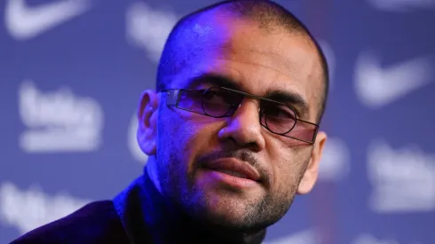 FC Barcelona Unveil New Signing Dani Alves