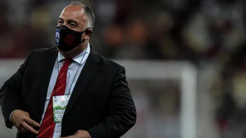 Marcos Braz está em Portugal e já teve a primeira conversar para achar o novo técnico do Flamengo (Foto: Thiago Ribeiro/AGIF)