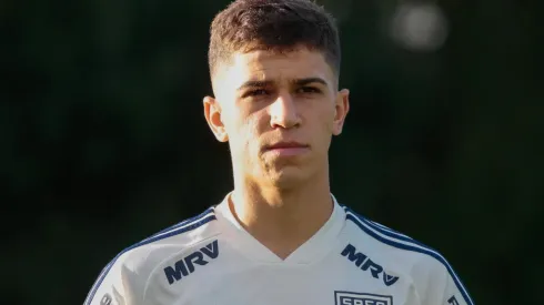 Vitor Bueno, atacante do São Paulo (Foto: Marcello Zambrana/AGIF)