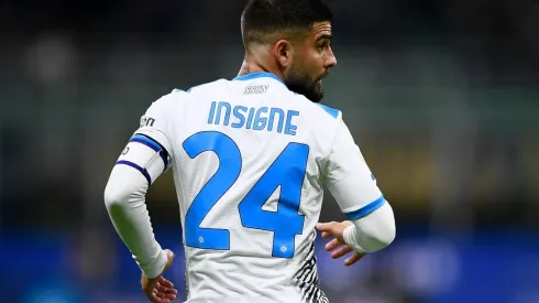 Lorenzo Insigne of SSC Napoli looks on during the Serie A
