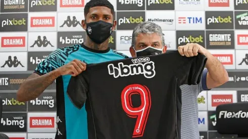 Raniel sabe da responsabilidade de substituir Cano (Foto: Rafael Ribeiro/Vasco da Gama)