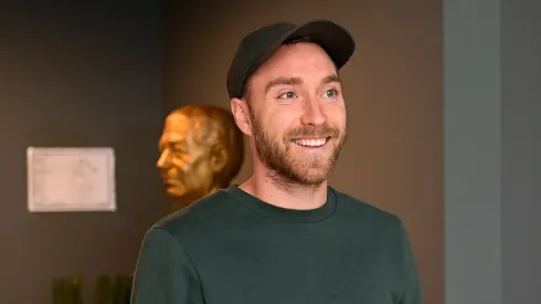 Christian Eriksen Attends FC Internazionale Training Session