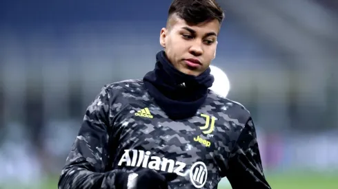 Kaio Jorge of Juventus Fc during warm up before the Serie A