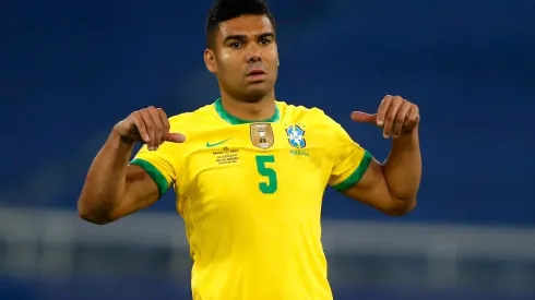 Casemiro, volante da seleção brasileira (Foto: Getty Images)