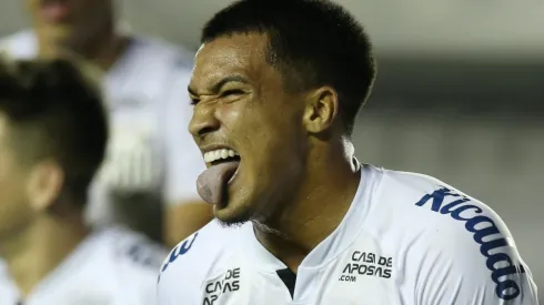 Marcos Leonardo, atacante do Santos (Foto: Getty Images)