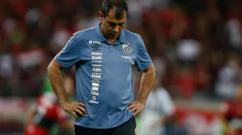 Fábio Carille, treinador do Santos (Foto: Getty Images)