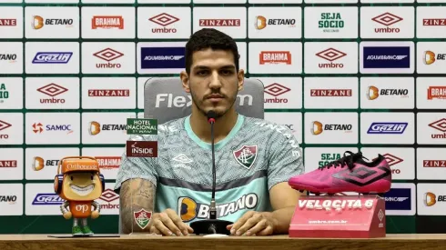Nino fala sobre problemas relacionados ao comportamento dos torcedores nos estádios (FOTO: LUCAS MERÇON / FLUMINENSE F.C)